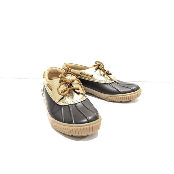 Michael Kors Hyde Waterproof Duck Shoe Pale Gold 6 - Picture 1 of 13